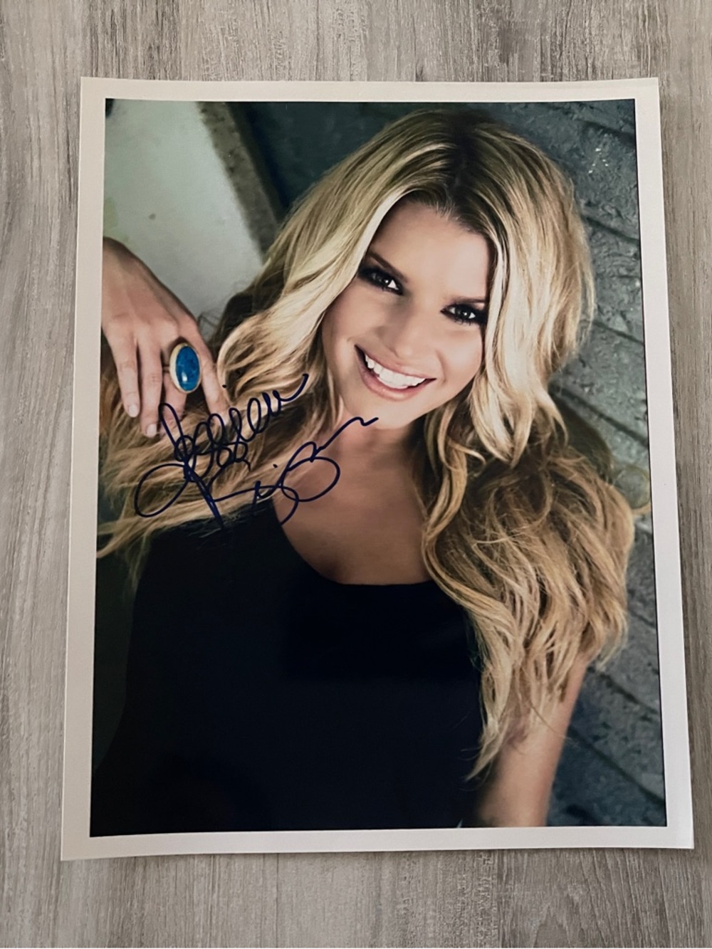 Jessica Simpson Signed Photo